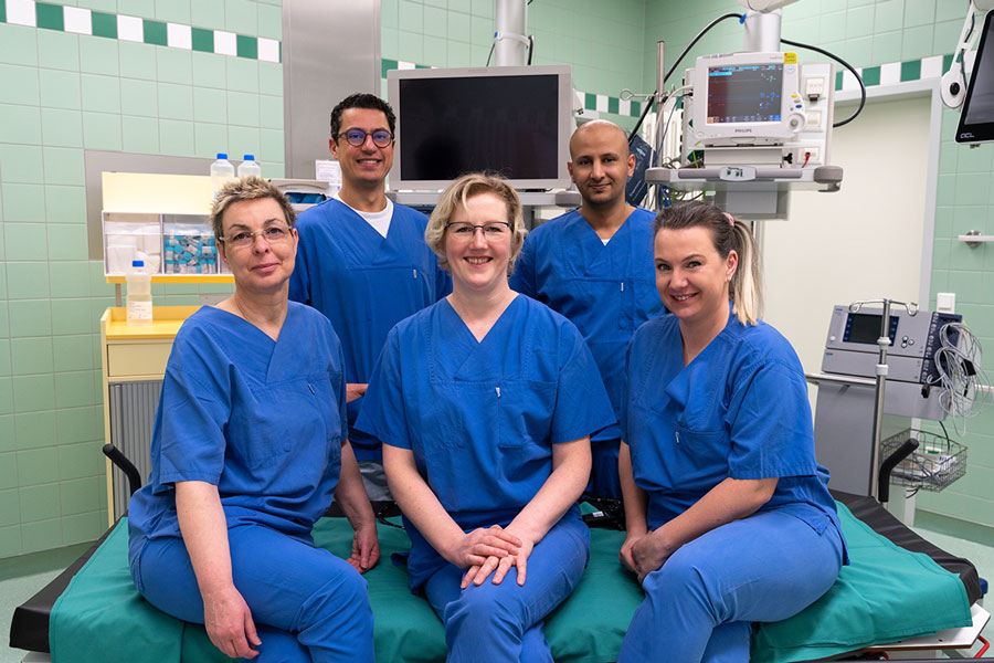 Team - Ärzte und Schwestern der Endoskopie