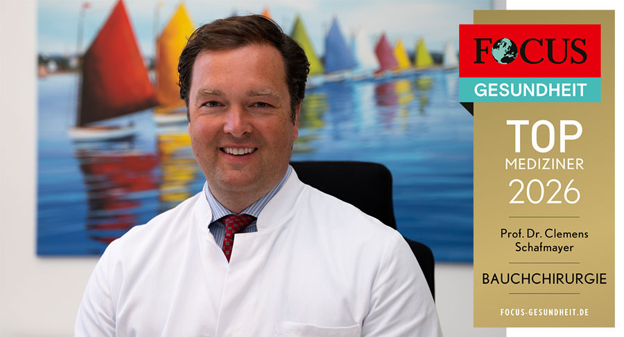 Prof. Dr. med. Clemens Schafmayer Top Mediziner 2026 FOCUS Gesundheit