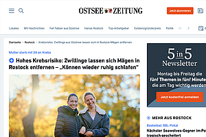 OZ Artikel Zwillinge Magenentfernung