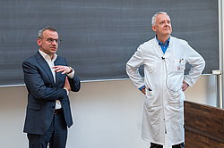 Dr. med. Philipp und Prof. Steffen Mitzner im Diskurs